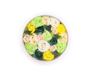 Serenityy Women's Round Soap Flower Gift Box - Spring Roses