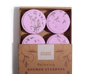 Serenityy Zen Shower Steamers Set, 4 X 50G, Clary Sage Lemon Lavender, Vegan Gift