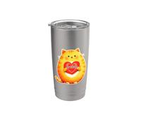 Serenkitty Music Musical Notes Heart Cute Cat Stainless Steel Insulated Tumbler