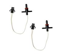 Serenophile 10K 3435 Thermistor Temperature Sensor for Dishwasher, Accurate Water Temp Probe Replacement Part, Wide Compatibility with Multiple Brands, PVC Construction, Easy Installation, Black