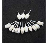 Serenophile 25 Pcs Felt Polishing Buffing Wheel Set with Paste for Rotary Tools, for dremel Accessories for Wood Metal Glass Jade Jewellery Finish