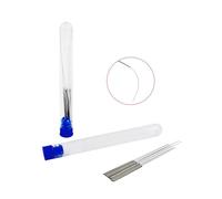 Serenophile 3D Printer Nozzle Cleaning Needles, Metal Flexible Unclog Tools, Reusable Stainless Steel Pins for SLS Printers, 0.2-0.4mm, 10 Pack
