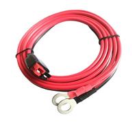 Serenophile 45A for anderson to O-Ring Terminal Battery Connector Cable, 10AWG Tinned Copper Wire, Red Black Power for Solar Panel Portable Power Station