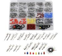 Serenophile 500 Pcs Connector Pins Kit Terminal Pin Set with Wire Seals and Removal Tool for Car Electrical 1mm to 3.5mm Assortment