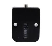 Serenophile 7-Digit Mechanical Mold Shot Counter for Injection Molding Machines - Handheld Industrial Cycle Counter with Auto-Memory, Plastic and Metal Construction