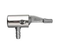 Serenophile Air Nozzle Replacement Head, 6mm Aluminium Alloy Valve Adapter for for presta Tyre Tube Inflator Accessories