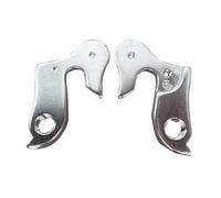 Serenophile Aluminium Alloy Rear Derailleur Hanger Tail Hook Gear Mech Bracket Dropout Compatible with Rise for xds BULL FELT Bike Frame Silver
