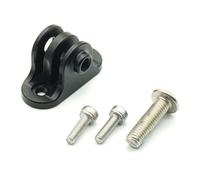 Serenophile Aluminum Out Front Mount Adapter For for garmin for edge for bryton GPS Computer Camera Extension Bracket CNC Flat Base M5 Bolts Included