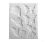 Serenophile Baking Inspiration 3D Butterfly Design Silicone Perfect for Sweet Treats & Crafts (2#)