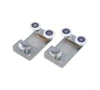 Serenophile Bathroom Glass Door Roller 2pcs Smooth Nylon Bearing