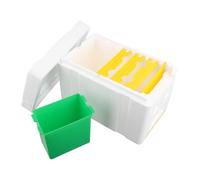 Serenophile Bee Mating Box, Mini Nucleus Hive, Beekeeping Tools, Foam Breeding Box for Honey Harvesting, Portable Apiary Equipment for Gardeners