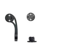 Serenophile Bike Computer Mounting Bracket for for garmin for edge 25 130 200 500-530 800-830 GPS, Handlebar Clip with Sport Camera and Headlight Holder, Nylon Plastic
