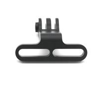 Serenophile Bike Stem Camera Mount Holder, Aluminum Alloy Handlebar Bracket for GoPro, Compatible with for garmin and for bryton Bike Computers, Black