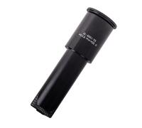 Serenophile Bike Stem Riser, Handlebar Adapter, Fork Extender, 20.8/22.2mm to 28.6mm, Aluminum Alloy, Upright Ride for Kids, Black