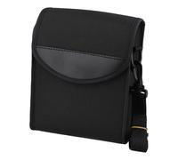 Serenophile Black Roof Binoculars Case Bag for 42mm Objective Lenses, Compact 1680D Nylon Carry Pouch with Shoulder Strap for Hunting Birding Travel
