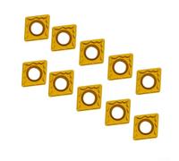 Serenophile Carbide Tools Turning Inserts,10pcs Ccmt09t308 Hmp Turning Inserts For Cnc Premium Carbide Tools For Various Metals