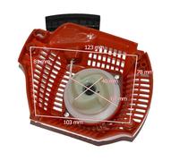 Serenophile Chainsaw Pull Starter, Recoil Starter Assembly, Easy Install Replacement Part for Husqvarna 135 140 435E 440 440E, Replaces 5045970-02