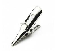 Serenophile Christmas Tree Clips, Poinsettia Ornaments, Glitter Flower Holders, Fix Decorations Securely, Alloy Silver, 20 Pack Party Home