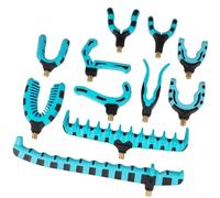 Serenophile Coarse Fishing Rod Rest,A Non-Slip Rubber Coating Multiple Styles Feeder Rest With Feeder Head And Gripper Rear Butt Rest For Outdoor(MRP-007-2)