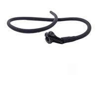 Serenophile Compound Bow Peep Sight with 30cm Tube, 1/8 Inch Silicone Peephole for Hunting Arrows, Flexible Black Bow String Alignment Accessory