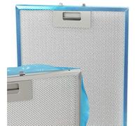 Serenophile Cooker Hood Filter, Range Hood Vent Filter, Metal Mesh Grease Filter, 5-Layer Aluminium, Silver, 322x249x9mm, for Most Leading Brands