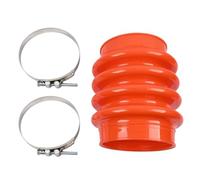 Serenophile Corrugated Pipe Sleeve, Clamp Set, Bellows Sheath, Fit Multiquip MT70 MT75, ABS Metal, Easy Install, 3-Pack