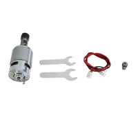 Serenophile DC 775 Spindle Motor 12V-24V 20000RPM High Torque Electric Motor with Double Ball Bearings for CNC Router Engraving Machine DIY Kit Silver