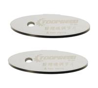 Serenophile Disc Brake Pad Adjustment Tool for for rotor Alignment, Stainless Steel Caliper Spacer Shim Kit for Mountain Bike Repair, Symmetrical Tuning Accessory, Silver, 2-Pack