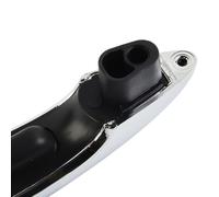Serenophile Door Handle, Exterior Handle, Front Right, Direct Fit Replacement, Silver Plastic, for Mini Cooper R50 R52 R53 R55 R56 R57 R58 R59 2002-2015