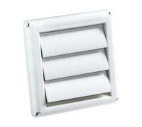 Serenophile External Wall Vent, Air Vent Cover, Extractor Fan Grille, Weatherproof Gravity Flaps, Automatic Closure for Kitchen Bathroom