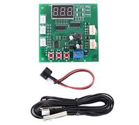 Serenophile Fan Speed Controller, Temperature Controller, PWM Fan Controller for 2 Channel 4 Wire DC 12/24/48V with LED Display, Alarm Buzzer, Auto Speed Control for PC Cooling, Motor, Radiator