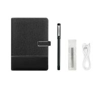 Serenophile for smart Pen and Notebook Set: Real-Time Digitization, Text Conversion, Sync, A5 ABS Portable for Students and Professionals, Black