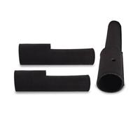 Serenophile Front Fork Protective Cover Bike Chain Guard Shock Absorber Protector Dustproof Scratch Resistant Plastic Accessories for Mountain Road Cycling Black 2 Pack