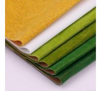 Serenophile Garden Barrier Fabric,Grass Landscape Mat Rolls Wargame Scenery Sand Table Railway Accessories Diy For Creating(Green 50 * 50cm)