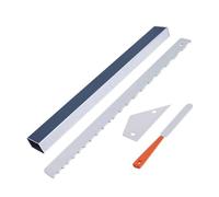 Serenophile Guitar Fret Leveling Tool, Luthier Sanding Beam, Notched Straight Edge, Crowning File, Fret Rocker, Aluminum Alloy Kit for Guitar Neck Repair and Maintenance