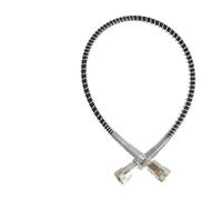 Serenophile High Pressure Hose, Air Fill Station Hose, 50cm Stainless Steel Gas Line with Spring, M10x1 Thread for PCP Pump, Diving Tank