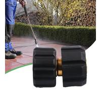 Serenophile High Pressure Washer Adapter, M22 Connector, Brass Hose Union, 400 Bar Fitting for Karcher HD HDS, Kranzle Cleaners, Pack