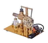 Serenophile Hot Air Engine Model Single Cylinder Generator Metal Mechanical Science Physics Education Collection for Students and Hobbyists