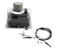 Serenophile Ignitor Kit, Ignition Button, Ground Wire for Deluxe Grills, 65737 Replacement Part, Easy Install, Sturdy Plastic Metal, Set