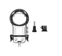Serenophile Invisible Dive Housing Case for Insta360 X5, 50m Underwater Shell, Transparent PC Camera Protector with Bracket for Diving