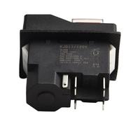Serenophile KJD17 Push Button Switch, 120V 16A Magnetic Starter, 5 Pin Emergency Stop for Garden Tools, Machine Tools, Power Equipment