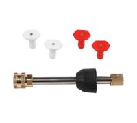 Serenophile Metal Pressure Washer Lance Extension with Quick Connect Nozzles, Spray Wand Adapter for High Power Cleaning Tasks, 164mm