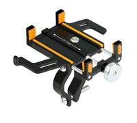 Serenophile Mobile Phone Holder, 360 Degree Adjustable Phone Holder For Motorcycles Maximize Your Riding Experience(Orange)