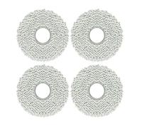 Serenophile Mop Cloth, Mop Pads, Replacement Parts for Karcher RCV 5 Plus, Microfiber, Washable, Reusable, 4 Pack, Robot Vacuum Accessories