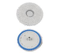 Serenophile Mop Cloths, Mop Bracket for Ecovacs DEEBOT Pro Omni, Washable Microfiber, Strong Water-Locking, 4 Pack Robot Vacuum Parts