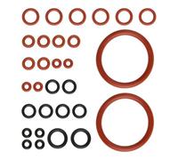 Serenophile O-Ring Gasket Set, Coffee Machine Seals, 30 Pack Rubber Rings, High Temp Resistant, Leak Proof Fit for Saeco Spidem Gaggia Steam Valve Water Outlet Repair Parts