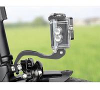 Serenophile Out-Front Light Mounting Bracket for 3 Sixty Folding Bikes, Alloy Fork Mount for Bike Light and Camera, Quick Install Cycling Accessory, Black