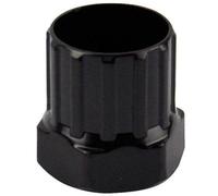 Serenophile Rear Cassette Cog Remover Tool, Carbon Steel Freewheel Socket with 12 Teeth for for sunrace Freehubs, Black Bike Repair Instrument for Home and Workshop Use