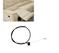 Serenophile Recliner Release Cable, Recliner Replacement Cable, Sofa Repair Cable, 97cm Total Length, Black Plastic Sleeve Wire, for Couch Chairs and Modular Lounges