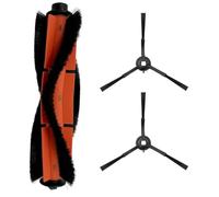 Serenophile Roller Side Brush Kit for Dreame for mova M1, for trouver M1, for ropo Slim, Kewbily DL30 Pro Robot Vacuum, Nylon Main Roller and for edge Brushes Replacement Parts